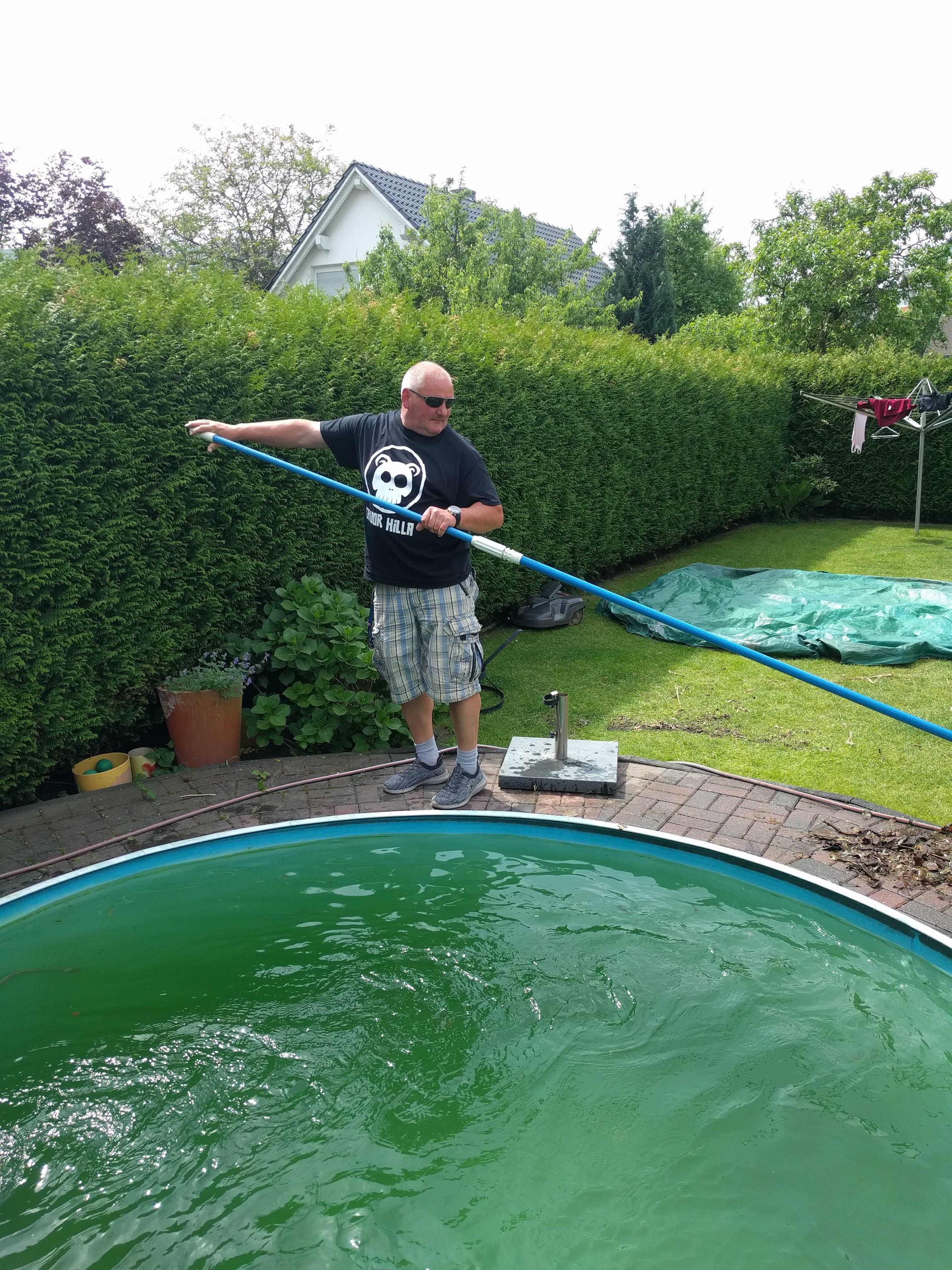 Am Pool